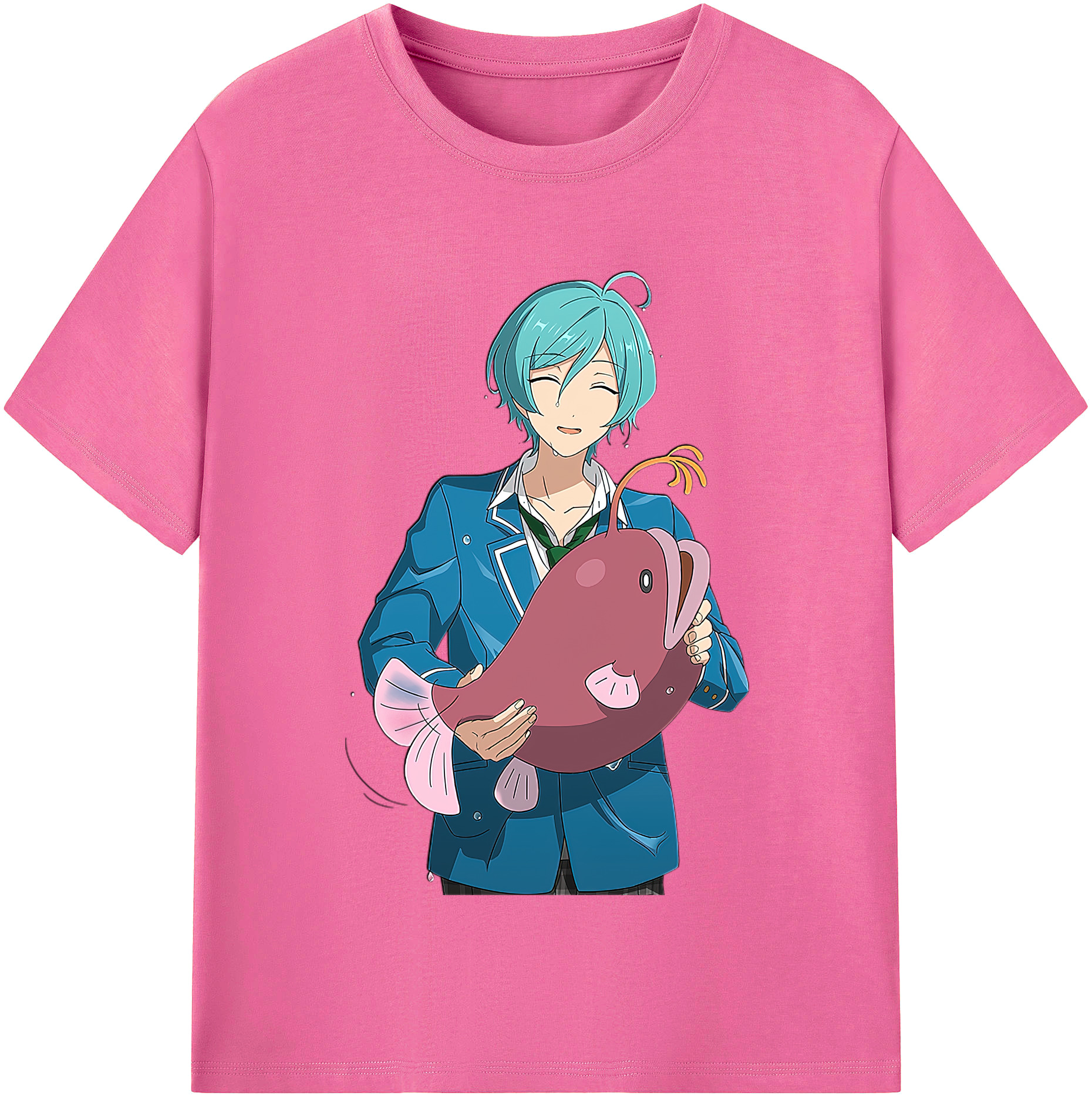 （画像用） あんさんぶるスターズ! Ensemble Stars レディースカジュアルプリントTシャツ（綿100％）